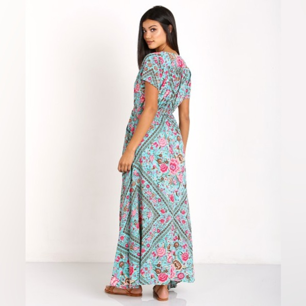 Spell Babushka Gown Turquoise - Picture 5 of 12